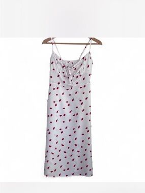 Strawberry Midi Dress Size M